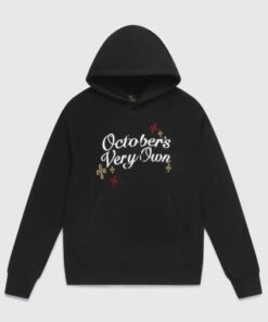 OVA Pom Pom Script Premium Hoodie