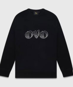 Old English Rhinestone Crewneck Sweatshirt