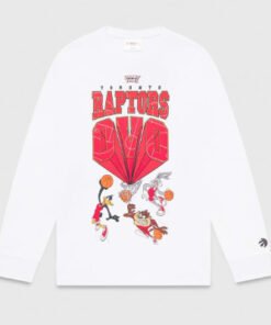 Ovo Looney Tunes™ X Raptors Fast Break Longsleeve White