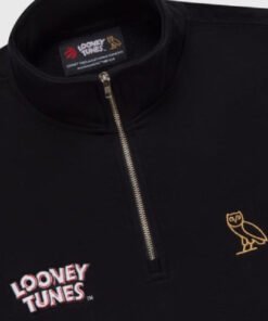 Ovo Looney Tunes™ X Raptors Warm Up Mockneck Black