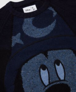 Ovo ©Disney Mickey Knit Sweater – Navy Blue