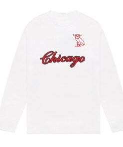 OVO X NBA Bulls Long Sleeve Sweatshirt