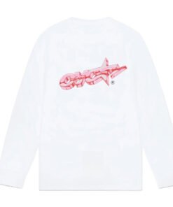 OVO x Bape Star Sweatshirt White